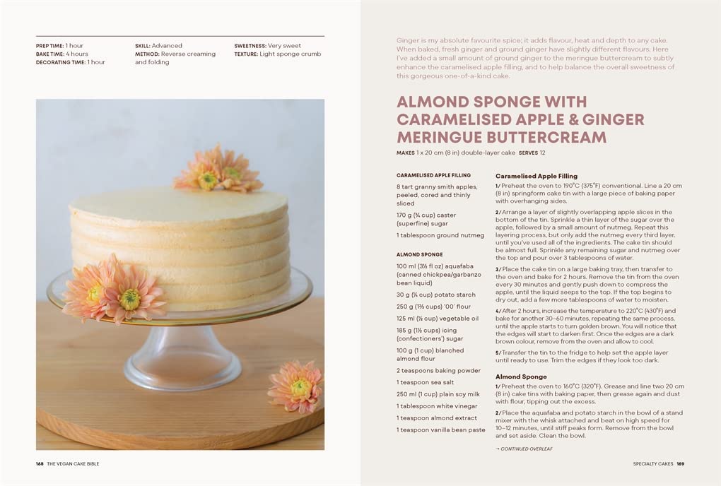 The Vegan Cake Bible: Bake, Build and Decorate Spectacular Vegan Cakes (Sara Kidd)