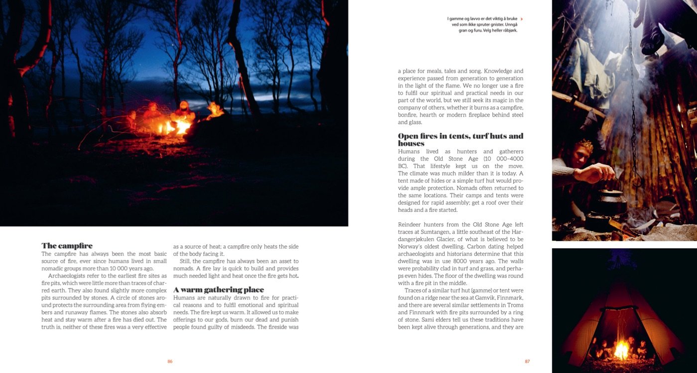 Fire: From Spark to Flame, The Scandinavian Art of Fire-Making (Oivind Berg)