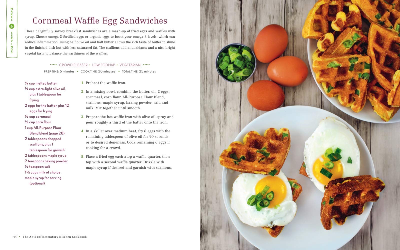 The Anti-Inflammatory Kitchen Cookbook: More Than 100 Healing, Low-Histamine, Gluten-Free Recipes (Leslie Langevin)