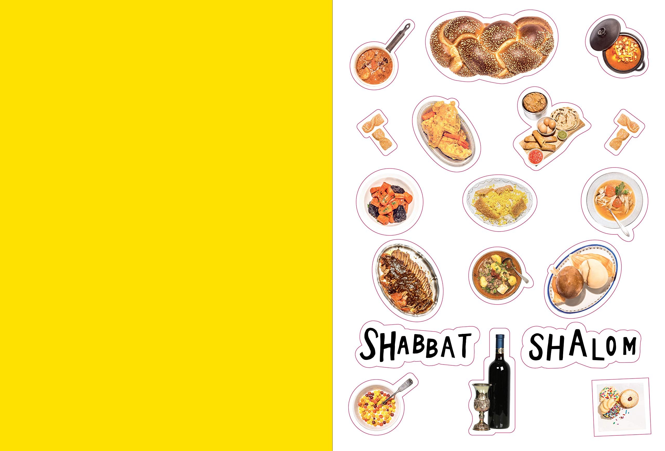 The Jewish Foods Sticker Book