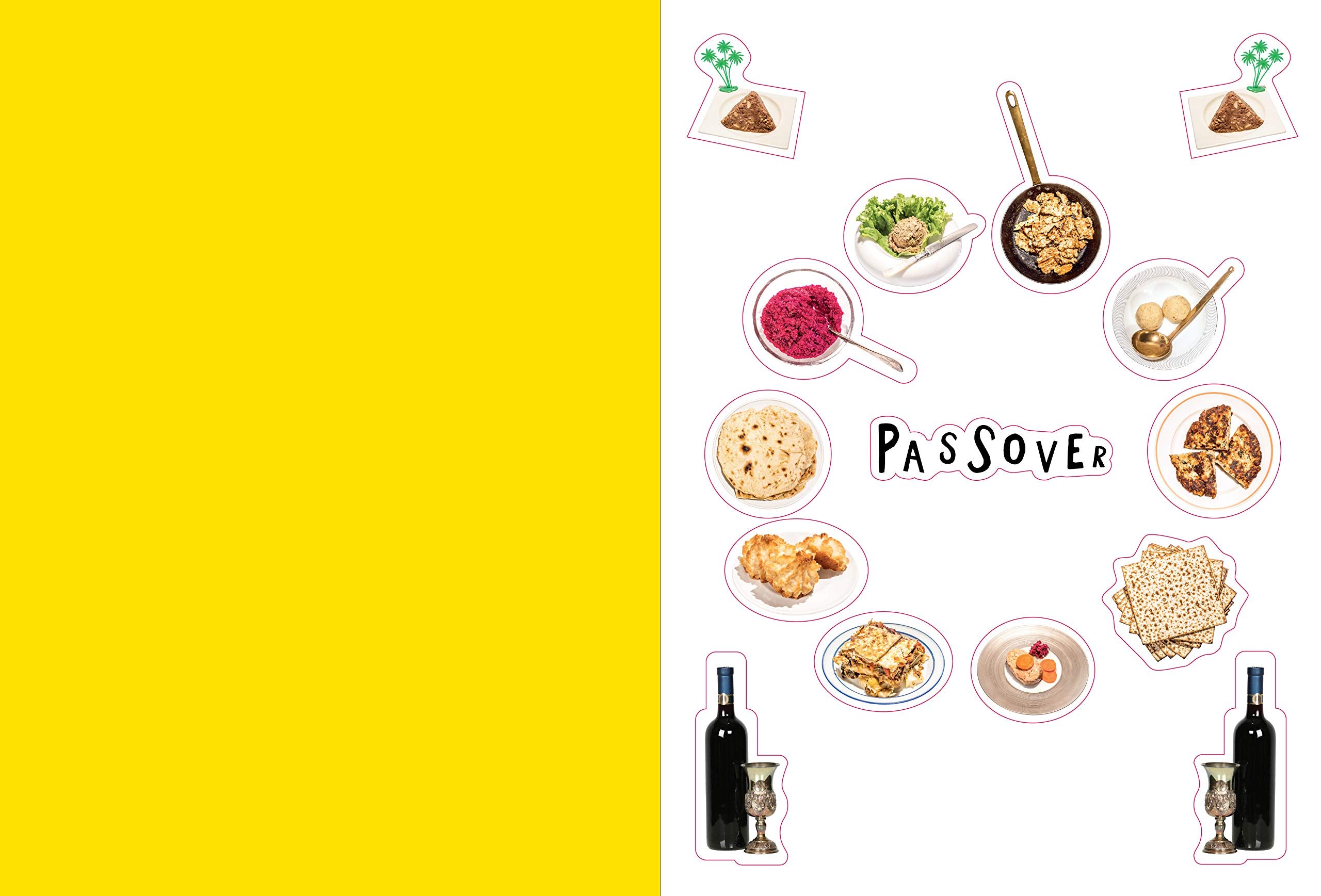 The Jewish Foods Sticker Book