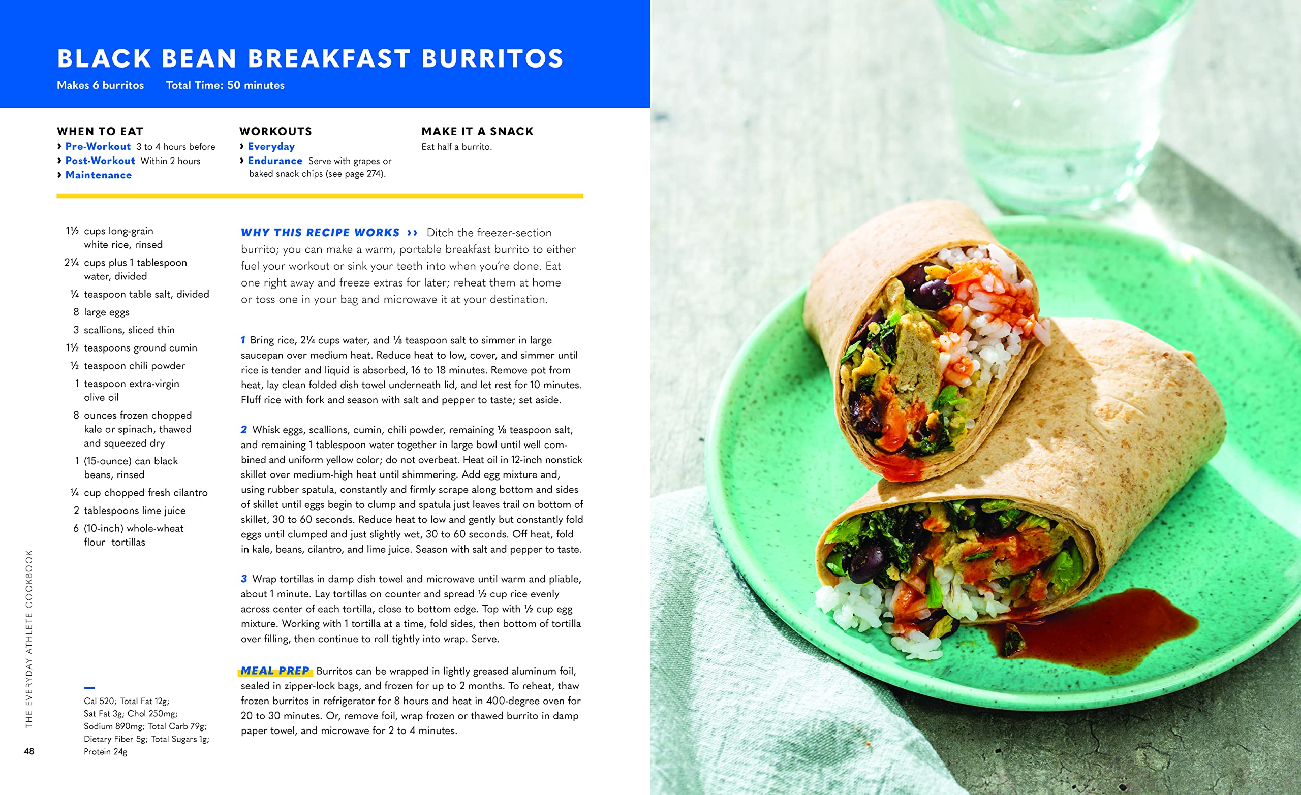 ATK - The Everyday Athlete Cookbook: 165 Recipes to Boost Energy, Performance, and Recovery (America's Test Kitchen)