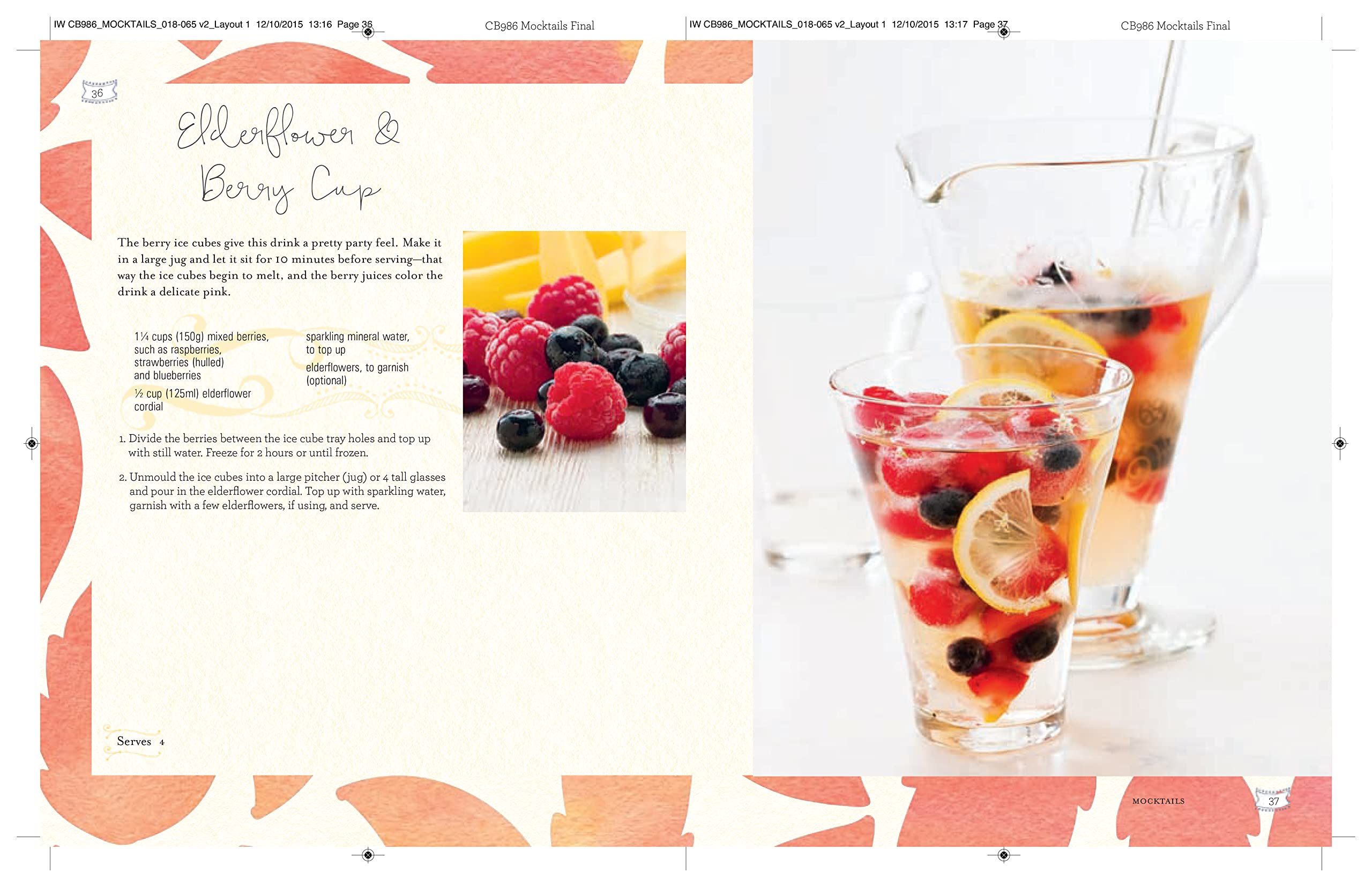 Mocktails, Cordials, Syrups, Infusions and More: Over 80 Delicious Recipes for Alcohol-free Drinks (Ryland Peters & Small)
