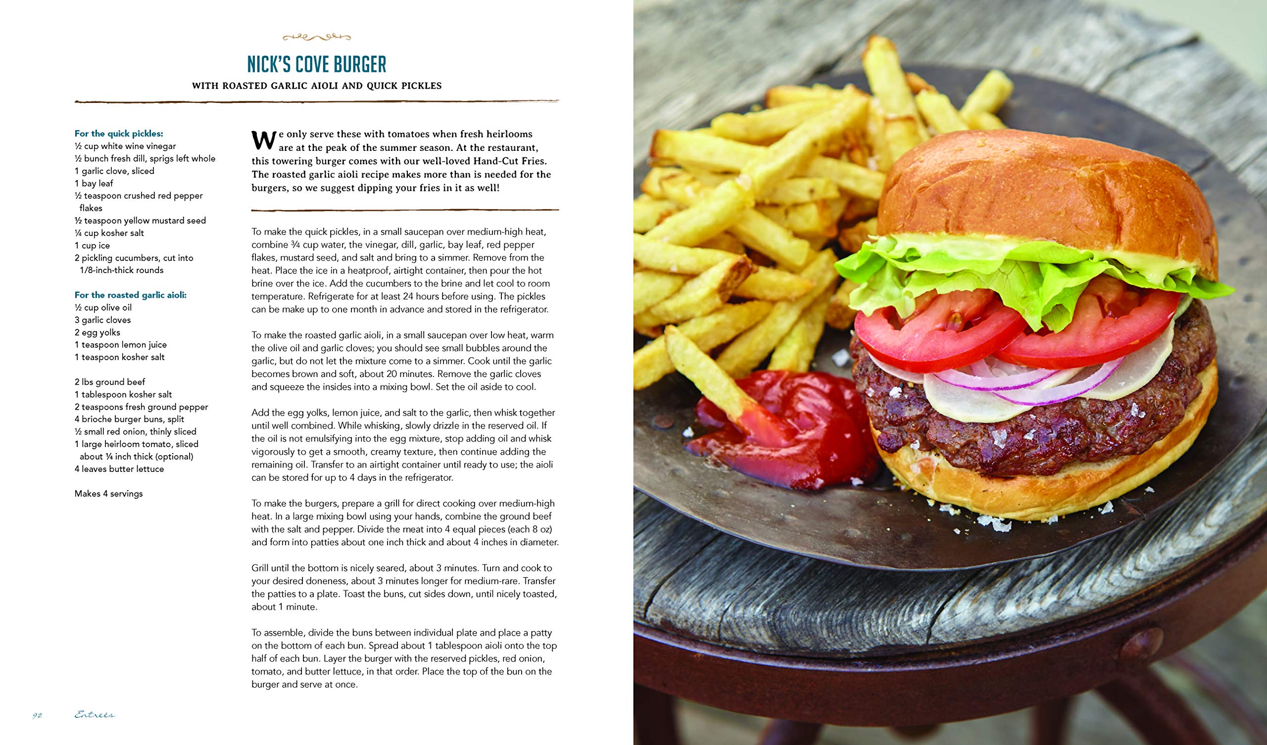 Table with a View: The History and Recipes of Nick's Cove (Dena Grunt)