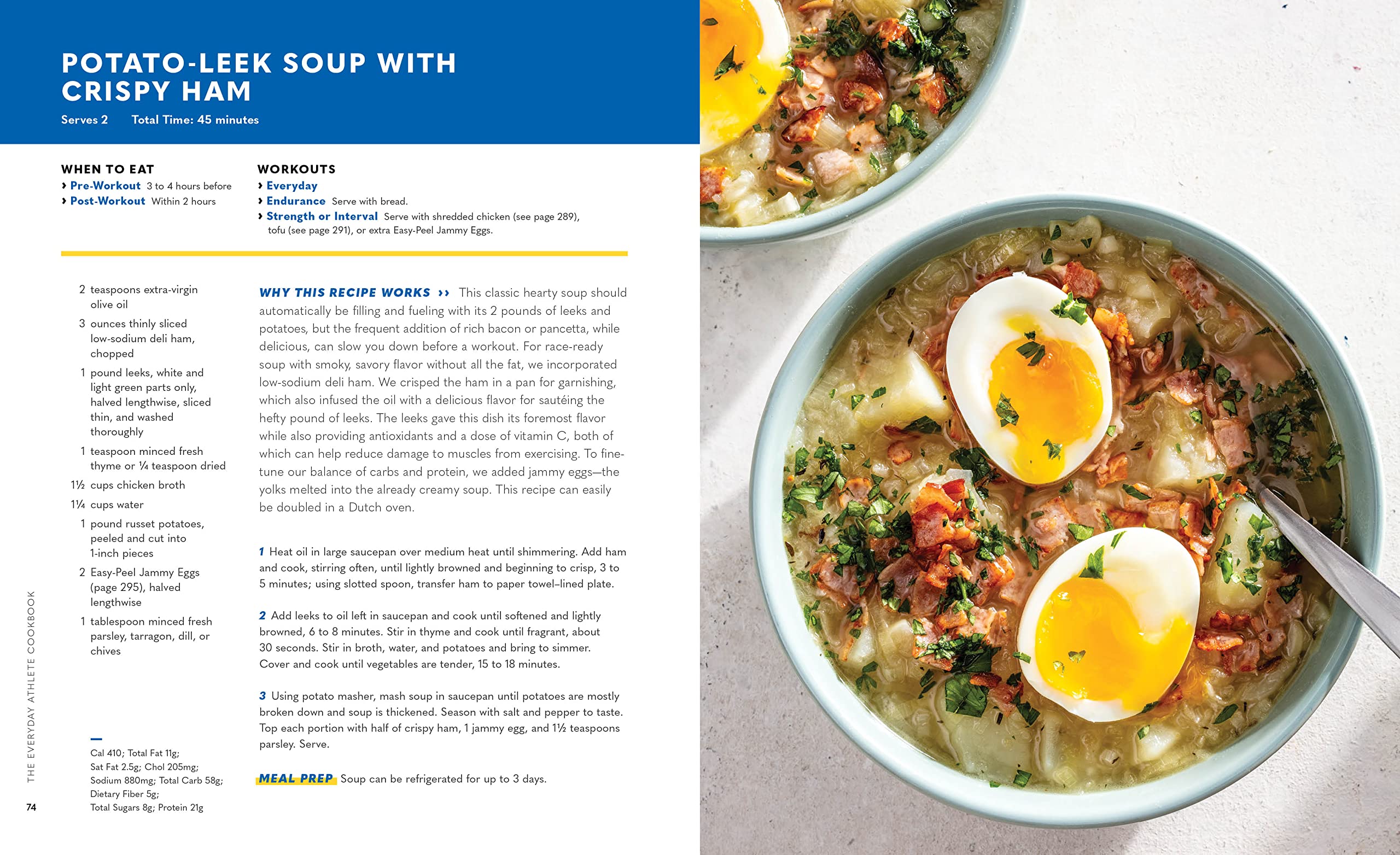 ATK - The Everyday Athlete Cookbook: 165 Recipes to Boost Energy, Performance, and Recovery (America's Test Kitchen)