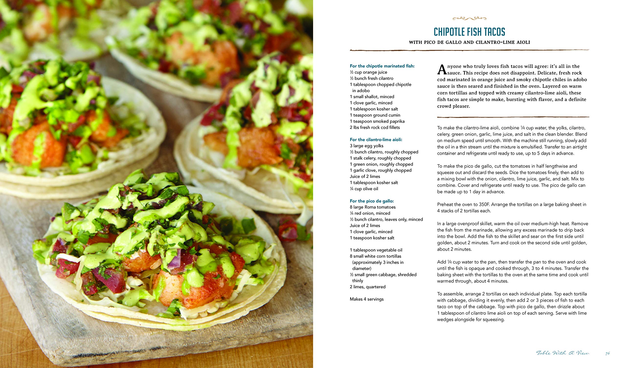 Table with a View: The History and Recipes of Nick's Cove (Dena Grunt)