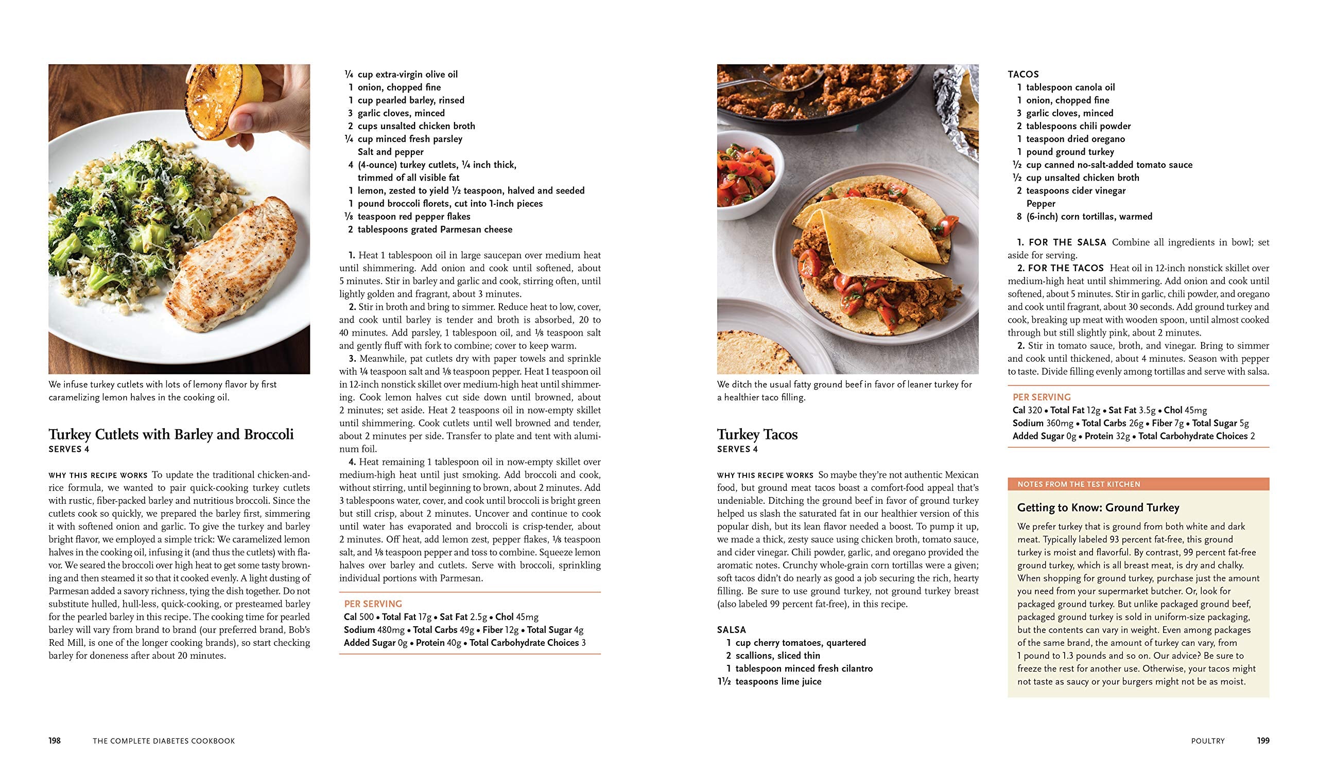 The Complete Diabetes Cookbook (America's Test Kitchen)