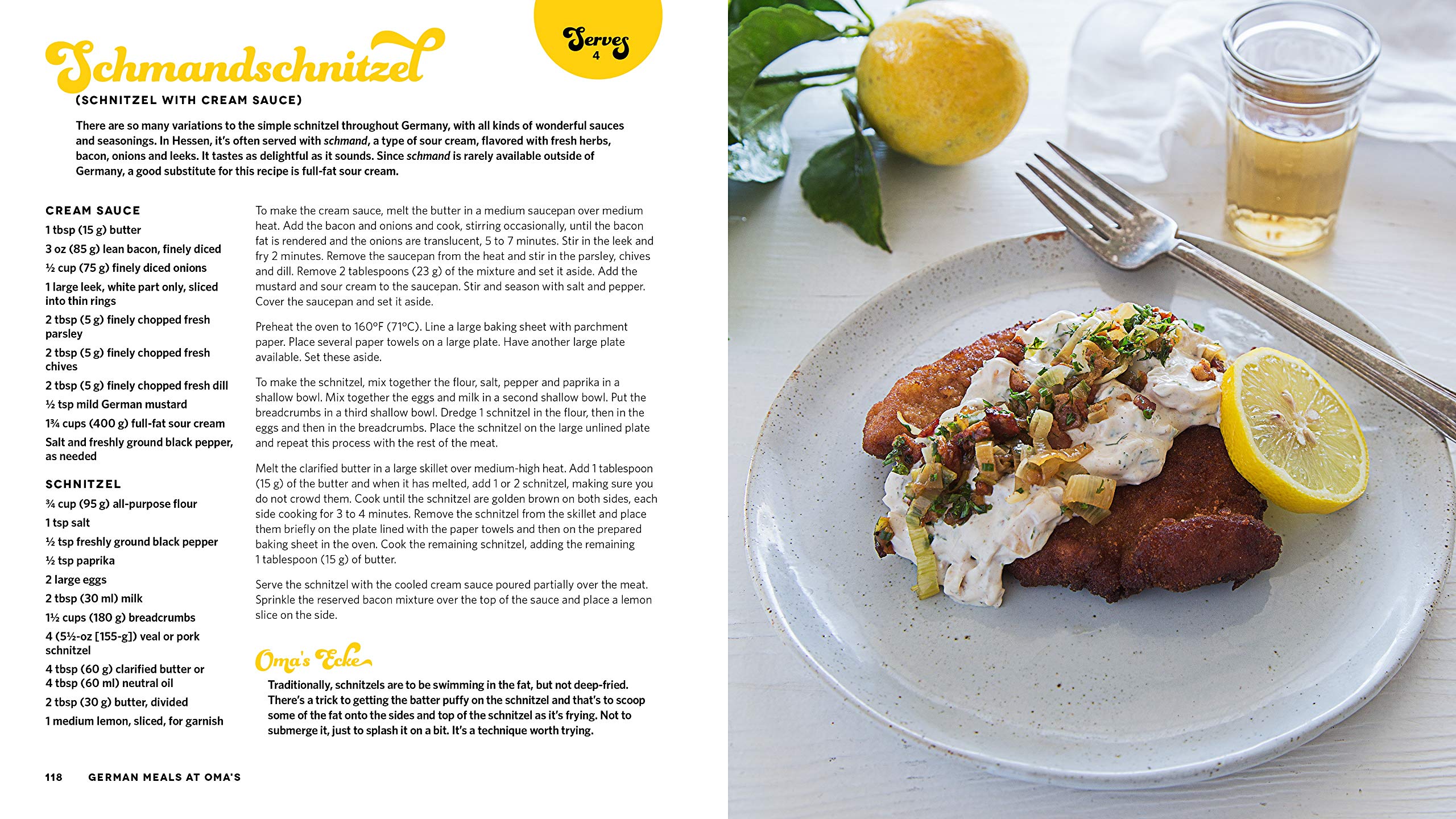 German Meals at Oma's: Traditional Dishes for the Home Cook (Gerhild Fulson)