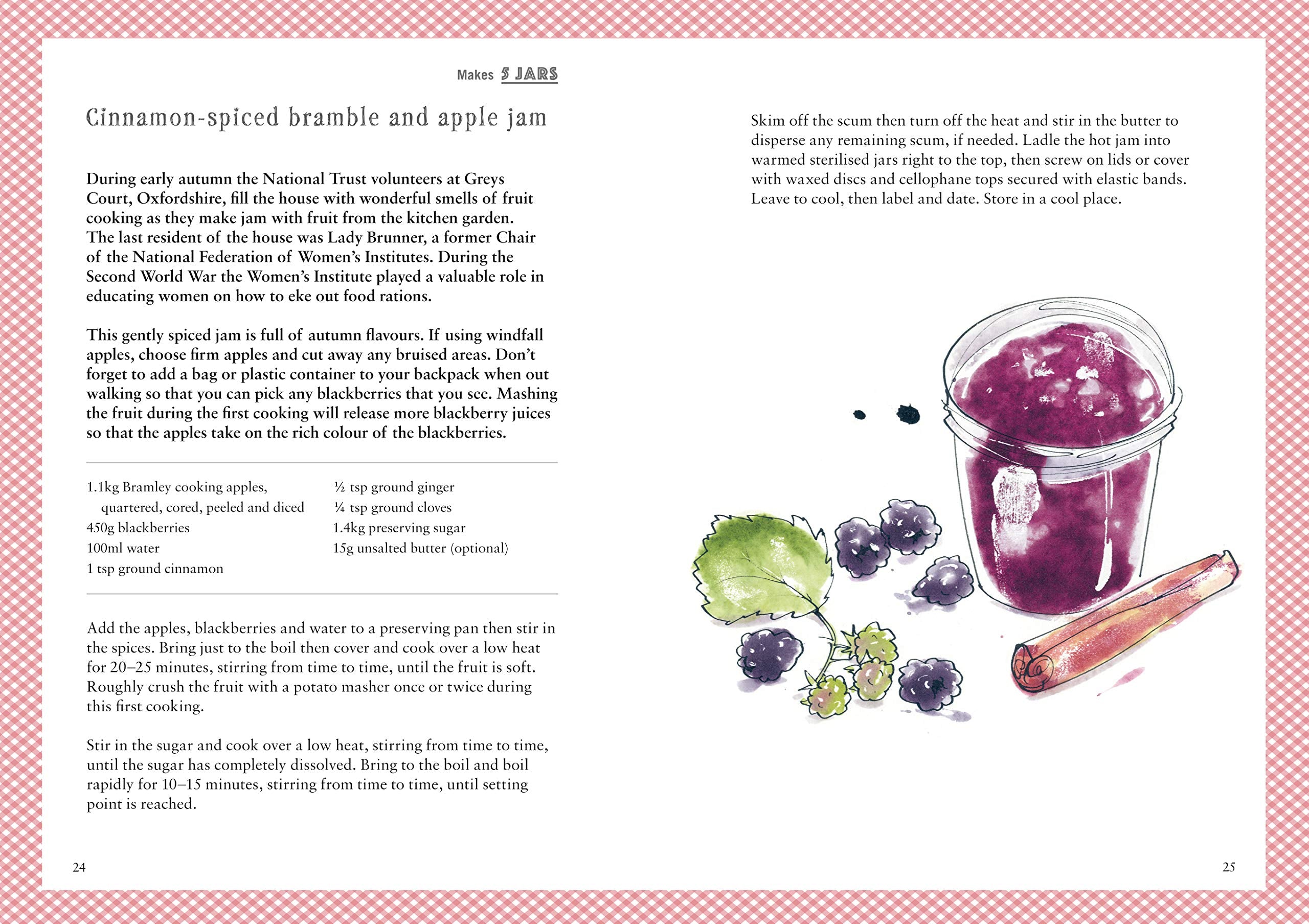 The National Trust Book of Jam: 70 Mouthwatering Recipes for Jam, Marmalades and Other Preserves (Sara Lewis)