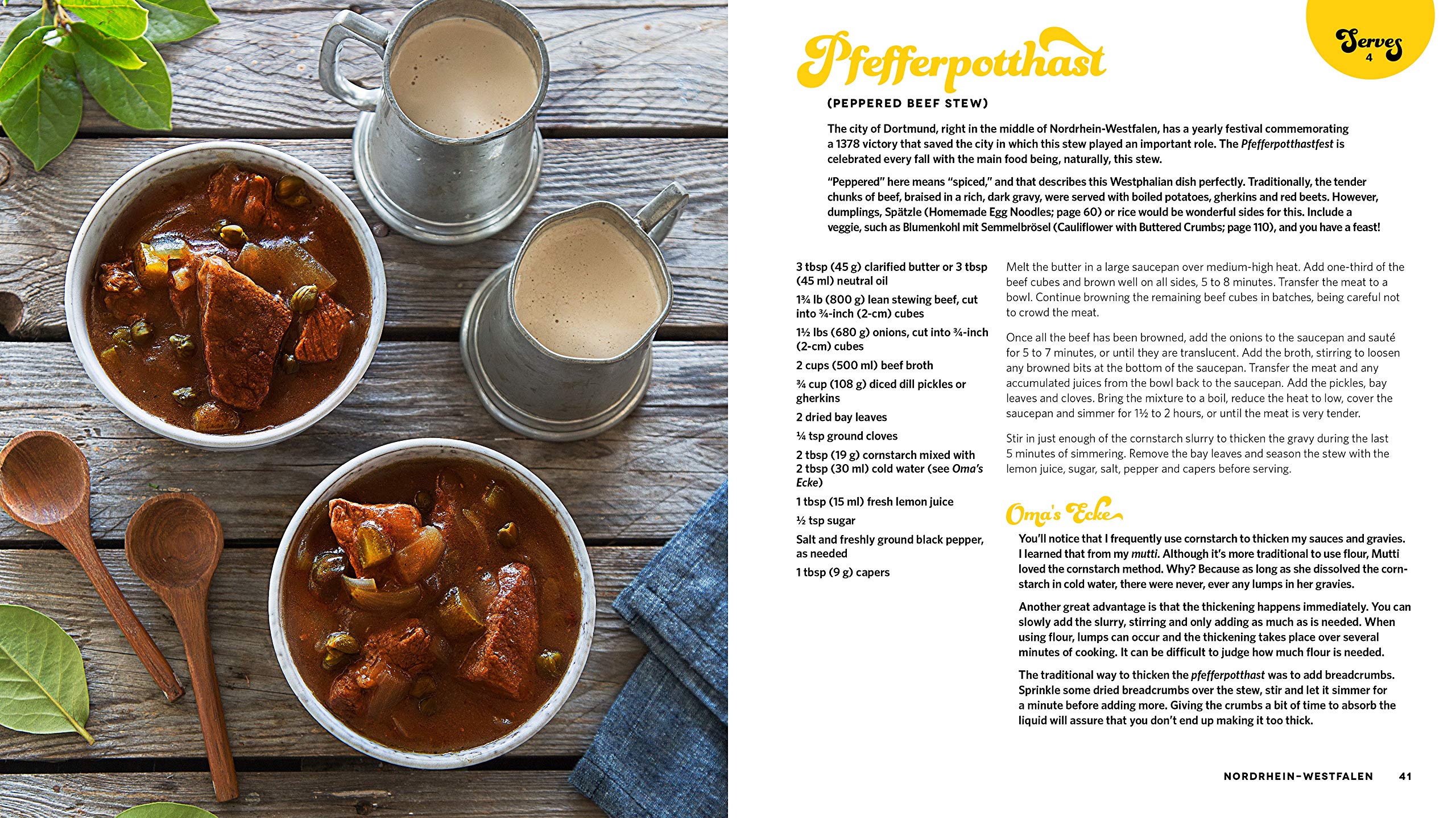 German Meals at Oma's: Traditional Dishes for the Home Cook (Gerhild Fulson)