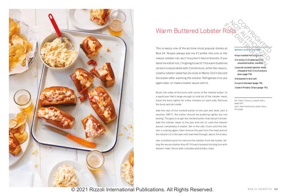 The Row 34 Cookbook: Stories and Recipes from a Neighborhood Oyster Bar (Jeremy Sewall, Erin Byers Murray)