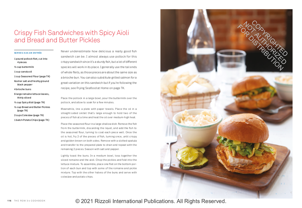 The Row 34 Cookbook: Stories and Recipes from a Neighborhood Oyster Bar (Jeremy Sewall, Erin Byers Murray)