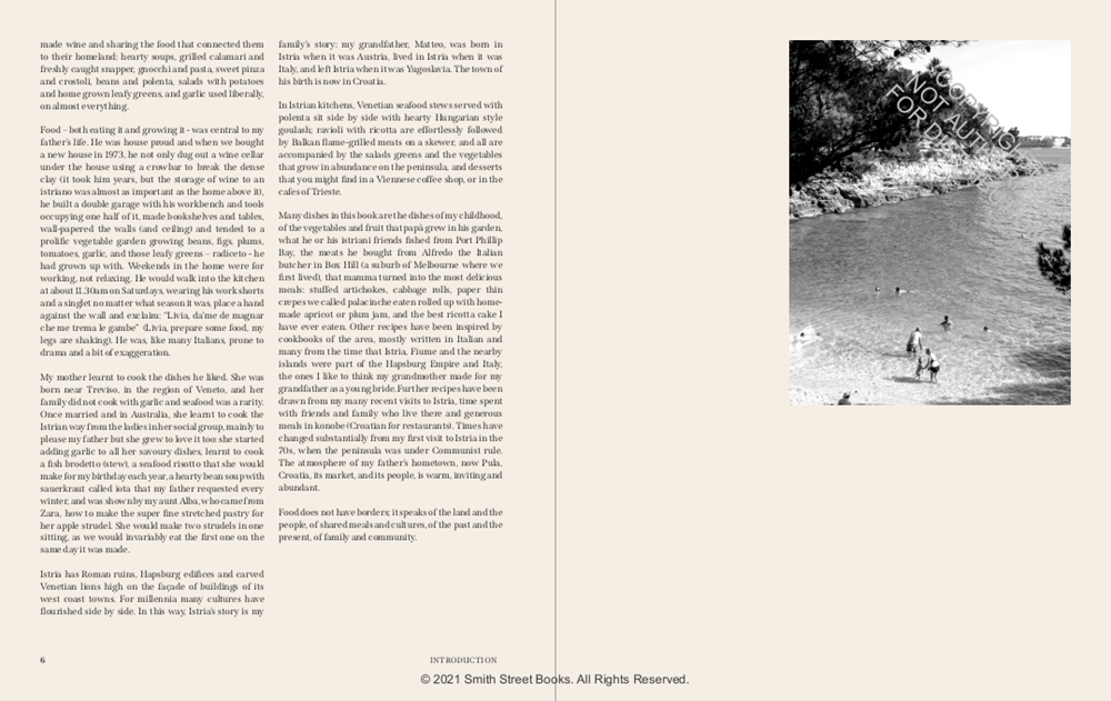 Istria: Recipes and stories from the hidden heart of Italy, Slovenia and Croatia (Paola Bacchia)