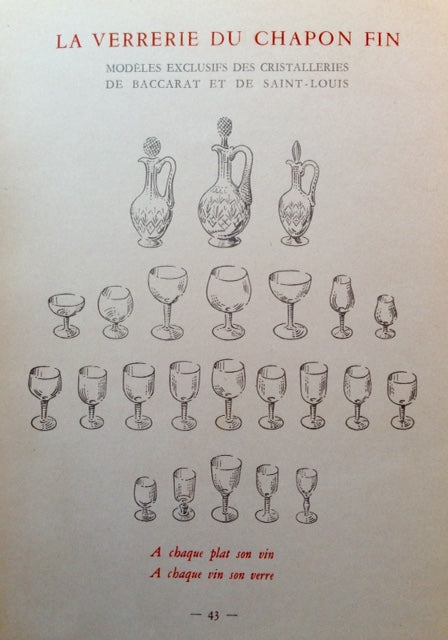 (Wine - France) Sicard, Joseph. La Cave du Chapon Fin.