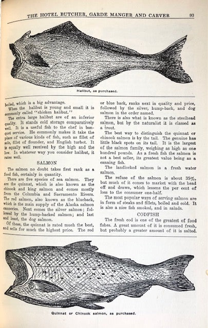 (Butchery) Rivers, Frank. The Hotel Butcher, Garde Manger and Carver.