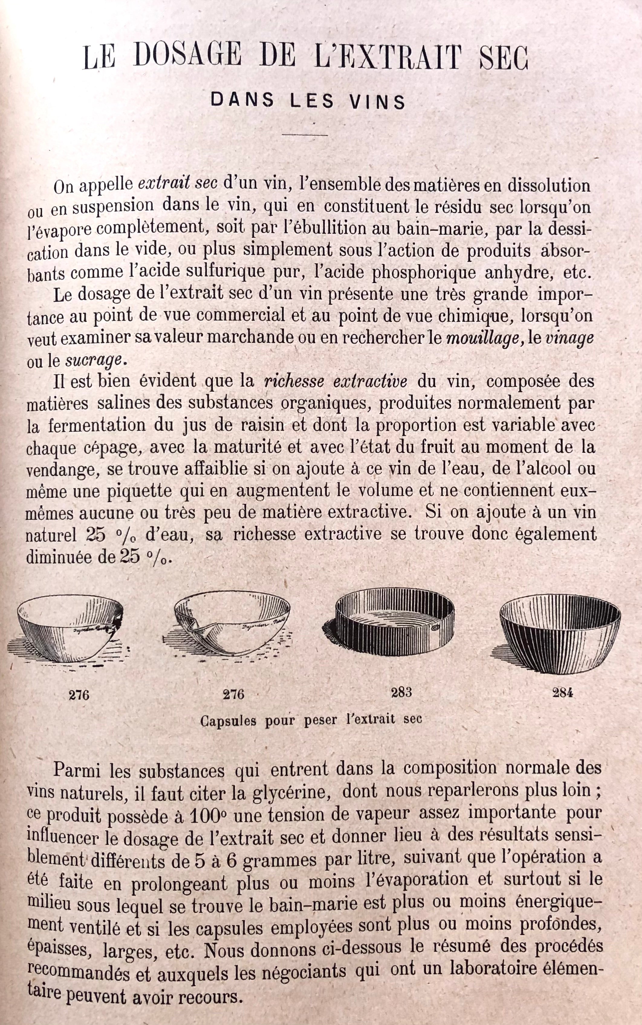 (Winemaking & Distilling) J. Dujardin & Jules Salleron. Notice sur les Instruments de Precision appliques a l'Oenologie.