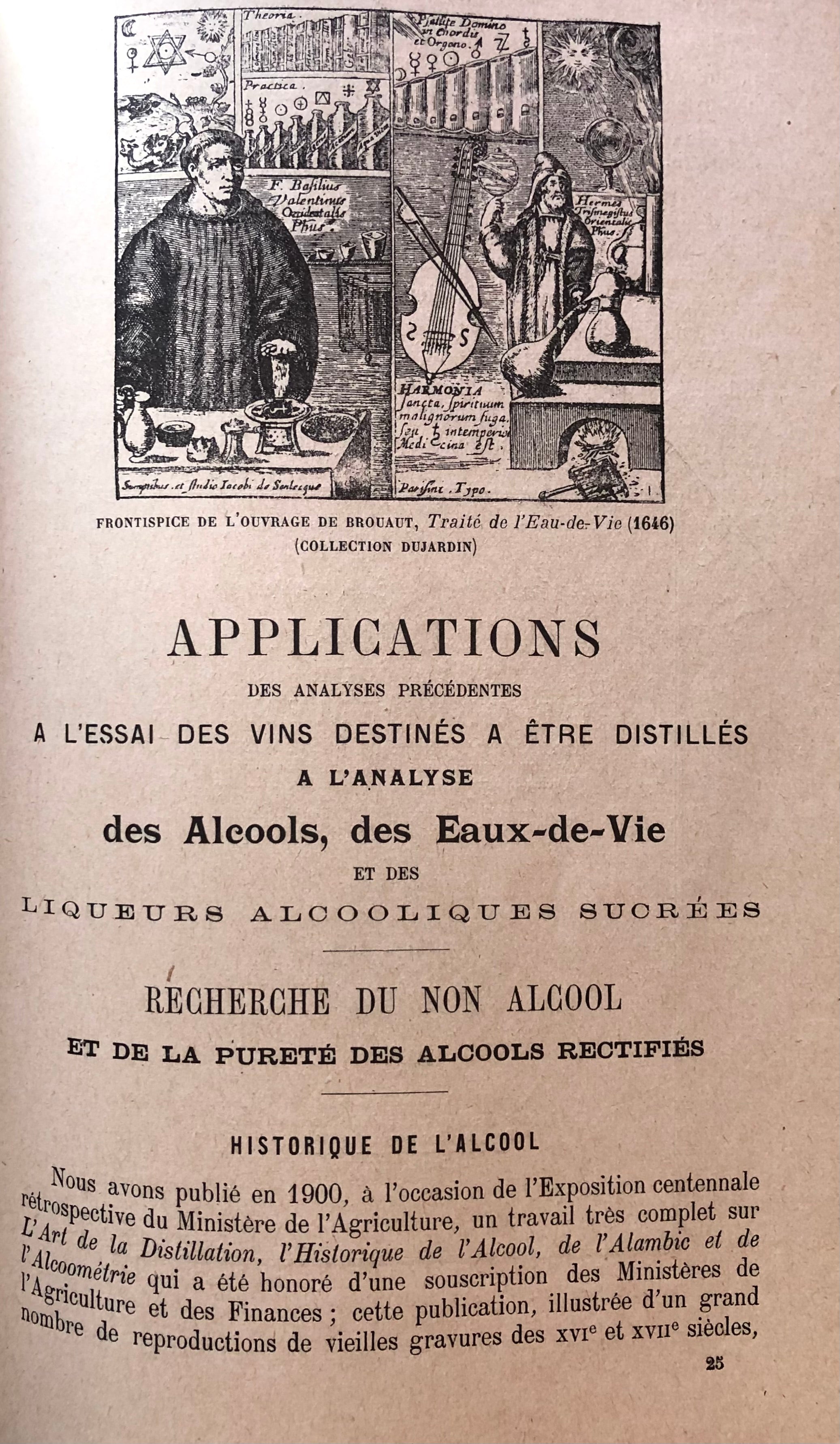 (Winemaking & Distilling) J. Dujardin & Jules Salleron. Notice sur les Instruments de Precision appliques a l'Oenologie.