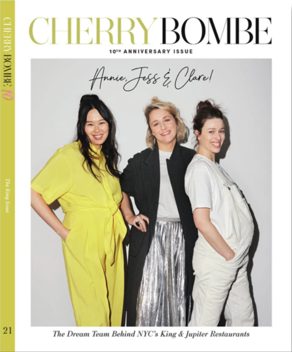 Cherry Bombe Issue Nº 21: 10th Anniversary Issue: Annie, Jess & Clare Cover