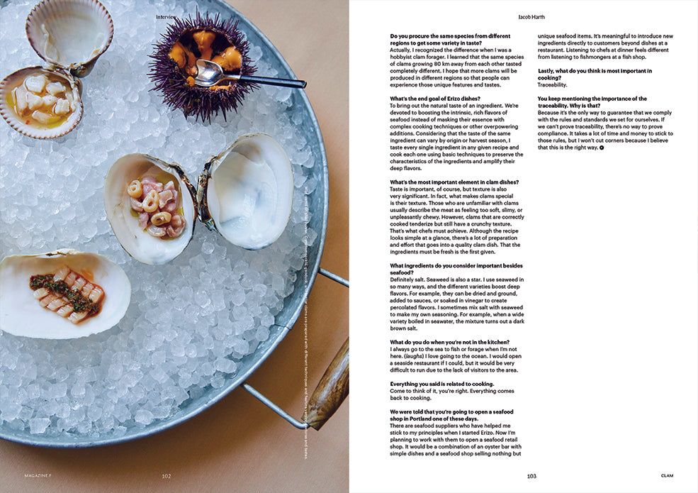 Magazine F Nº 13: Clam