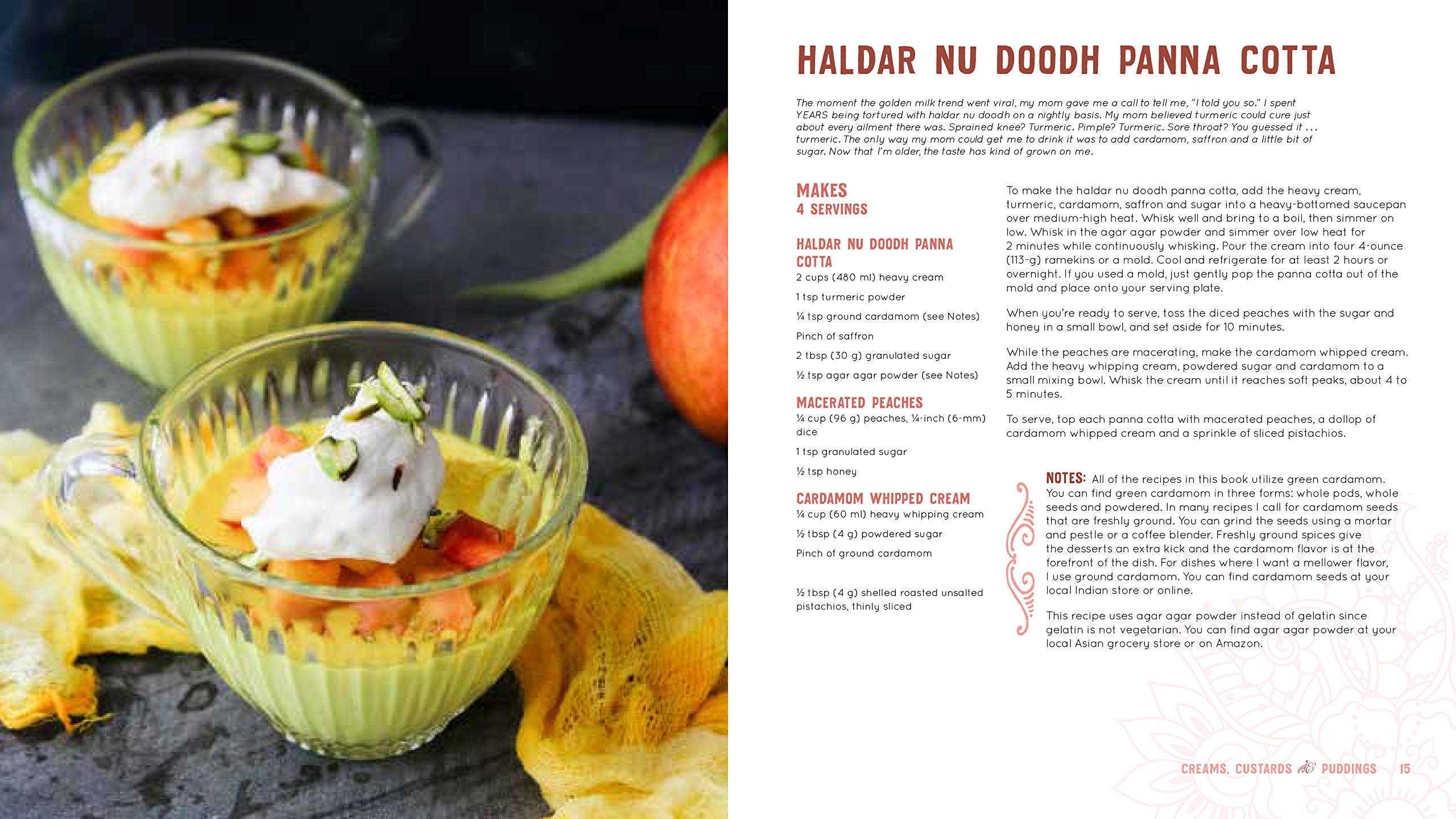 Milk & Cardamom: Spectacular Cakes, Custards and More, Inspired by the Flavors of India (Hetal Vasavada) *Signed*
