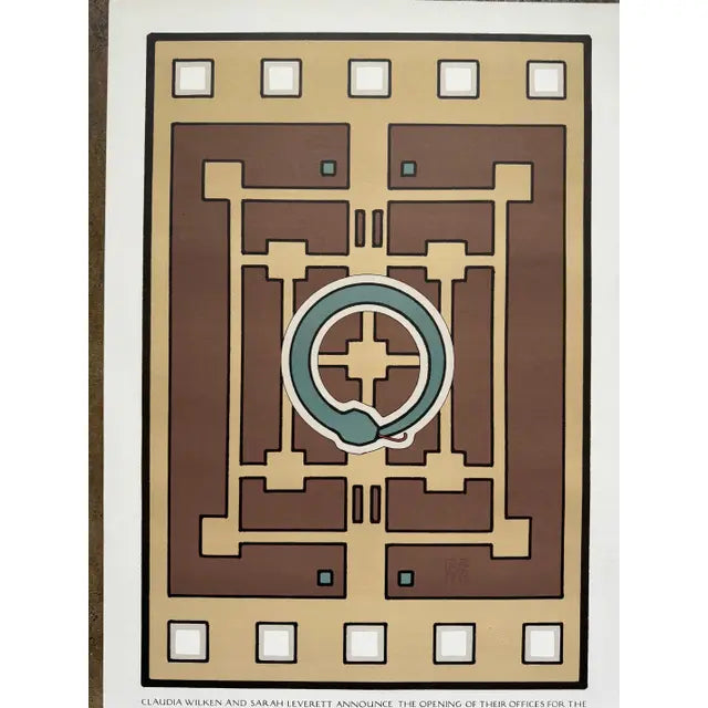 (Poster) David Lance Goines. Wilken & Leverett