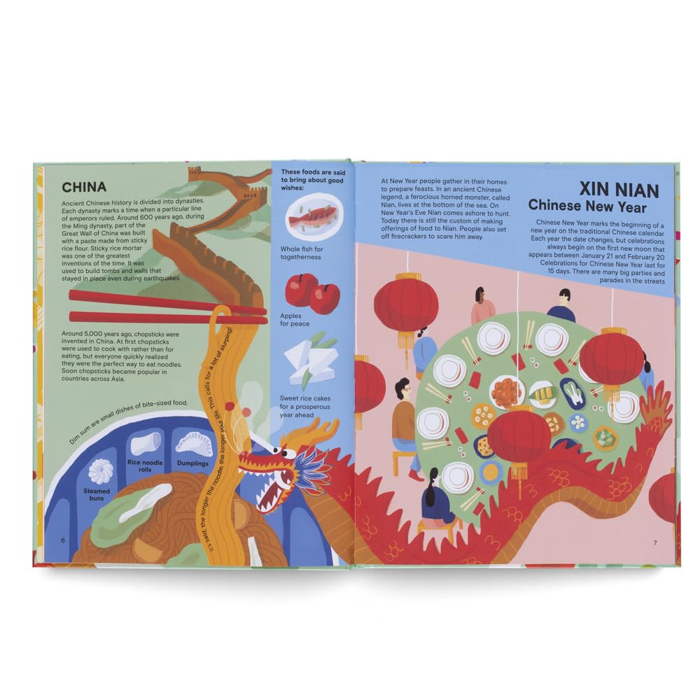 A Taste of the World: What People Eat and How They Celebrate around the Globe (Beth Walrond)