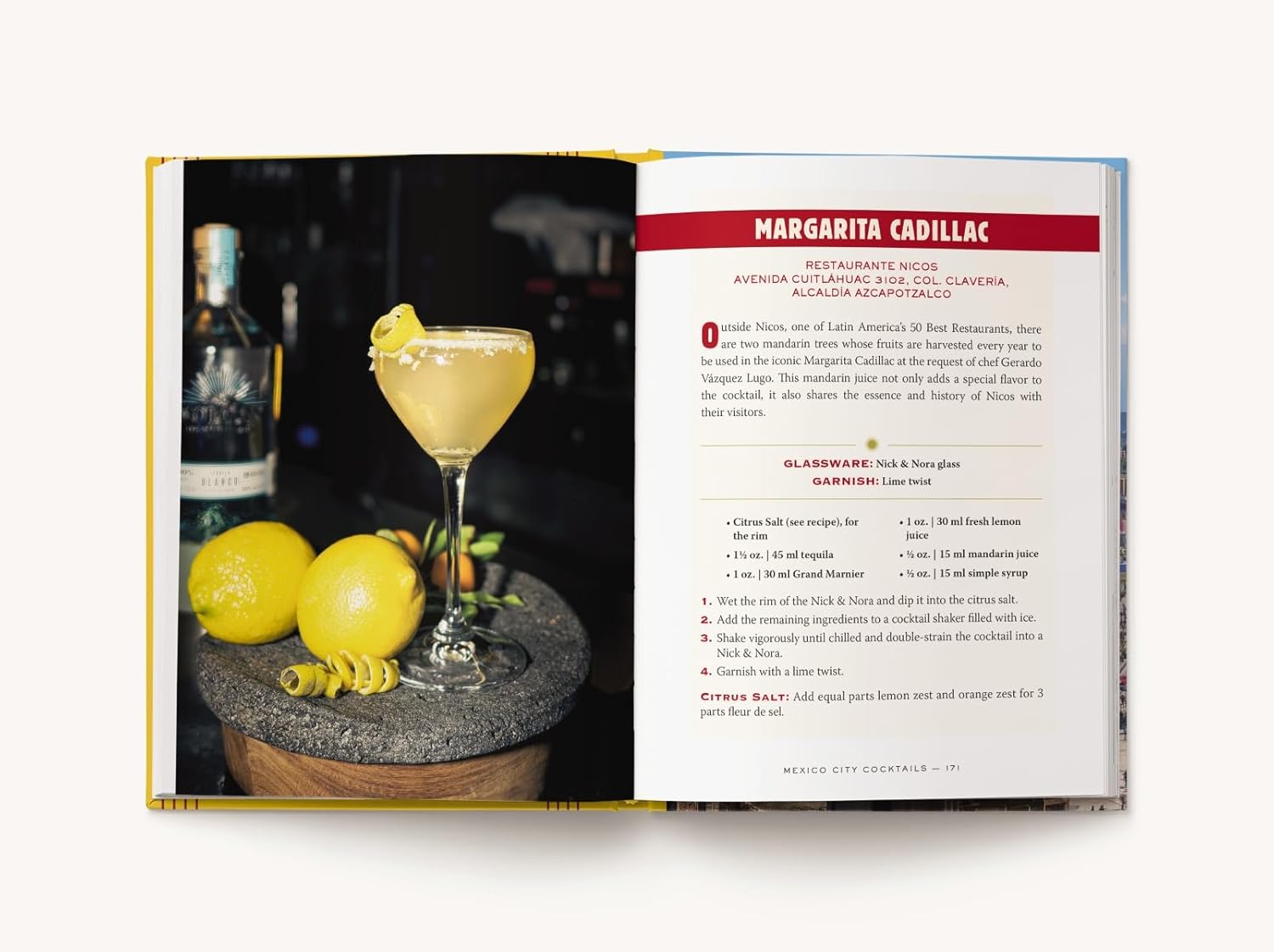 *Pre-Order* Mexico City Cocktails: An Elegant Collection of Over 100 Recipes Inspired by the City of Palaces (Rosa Martha Márquez Oropeza)