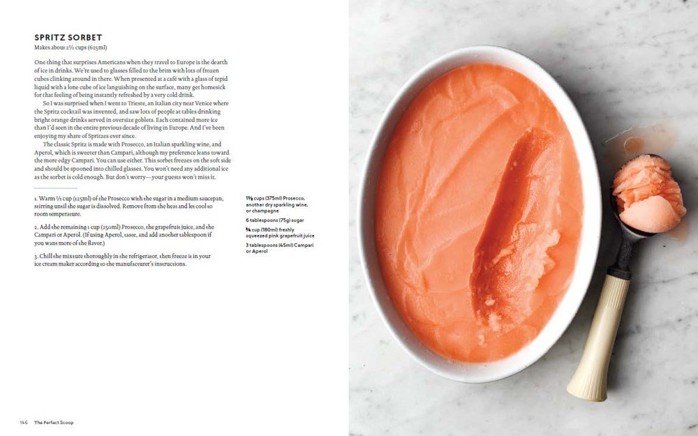 The Perfect Scoop, Revised and Updated: 200 Recipes for Ice Creams, Sorbets, Gelatos, Granitas, and Sweet Accompaniments (David Lebovitz) *Signed*