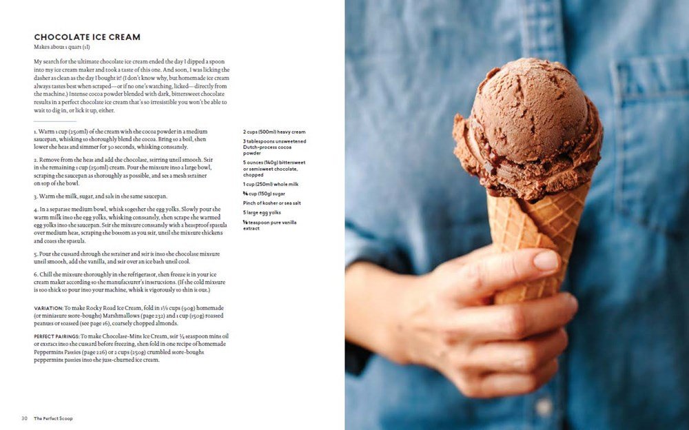 The Perfect Scoop, Revised and Updated: 200 Recipes for Ice Creams, Sorbets, Gelatos, Granitas, and Sweet Accompaniments (David Lebovitz) *Signed*