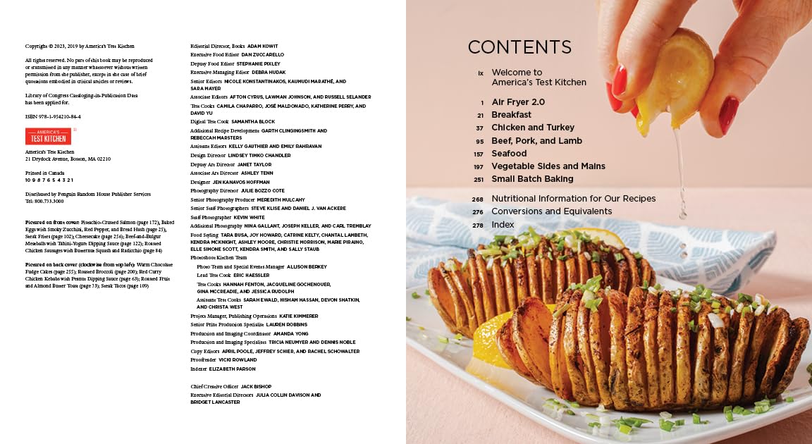 Ultimate Air Fryer Perfection: 185 Remarkable Recipes That Make the Most of Your Air Fryer (America's Test Kitchen)