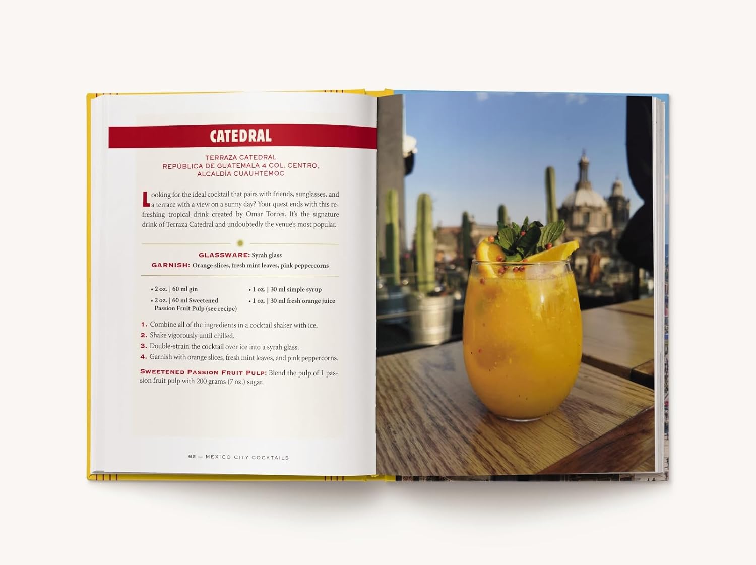 *Pre-Order* Mexico City Cocktails: An Elegant Collection of Over 100 Recipes Inspired by the City of Palaces (Rosa Martha Márquez Oropeza)