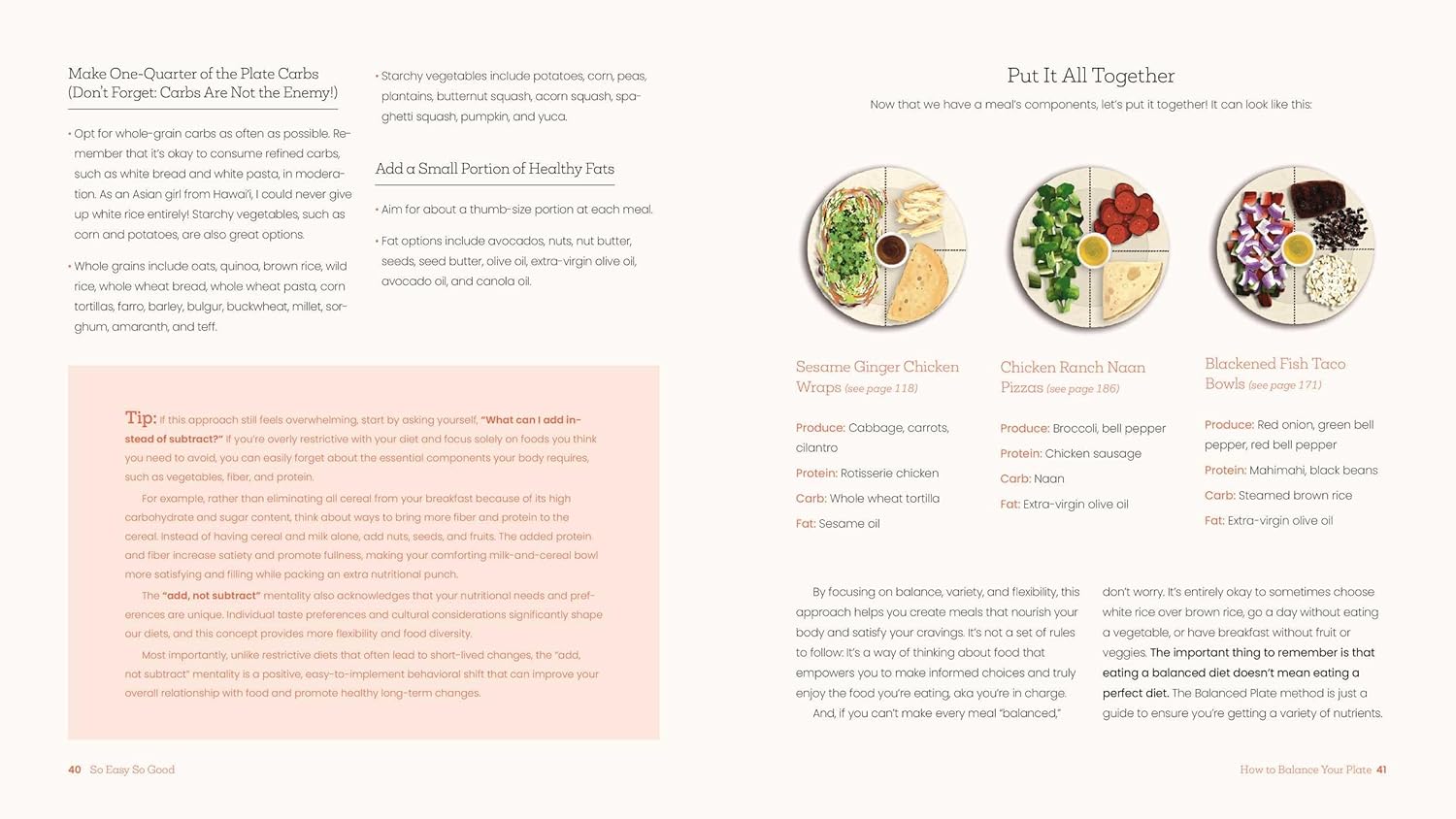 So Easy So Good: Delicious Recipes and Expert Tips for Balanced Eating (Kylie Sakaida)