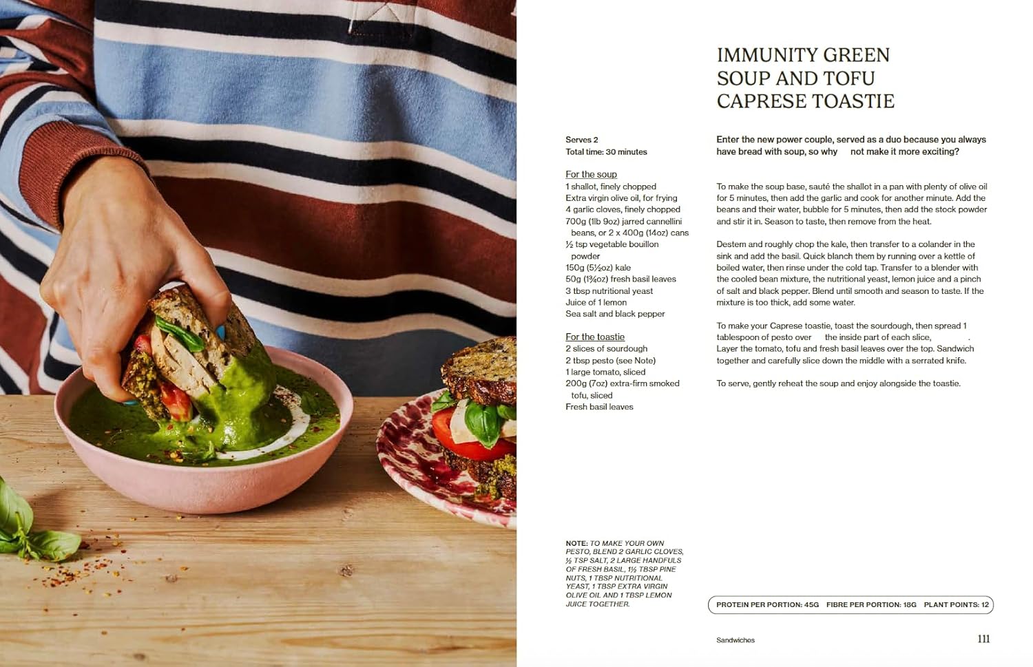 Soph's 30 in 30 Plant Kitchen: Delicious plant-based recipes with 30g of protein in 30 minutes or less (Sophie Waplington)