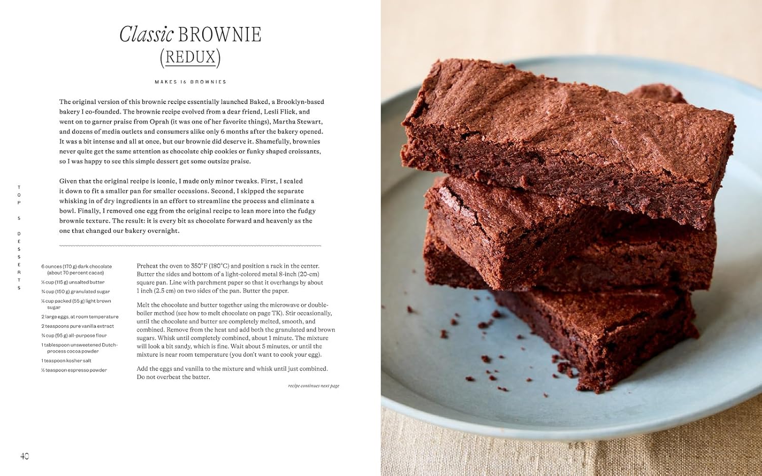 Sure Thing Desserts: Truly Perfect Versions of Everyday Classics (Matt Lewis)