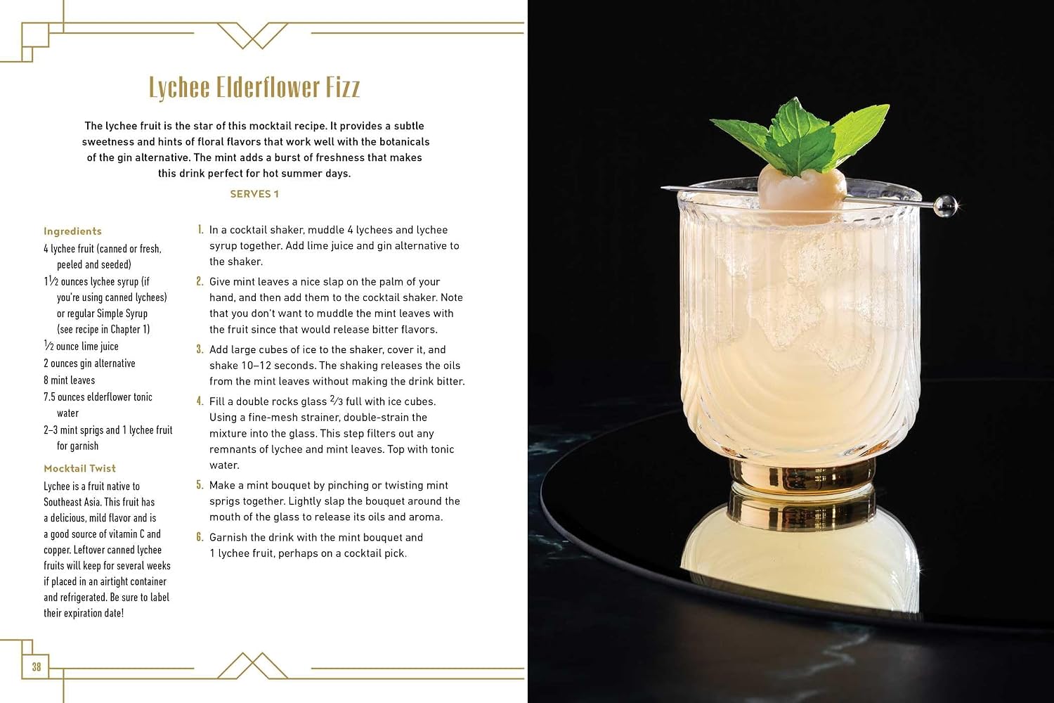 The Mocktail Club: Classic Recipes and New Favorites Without the Booze (Derick Santiago)