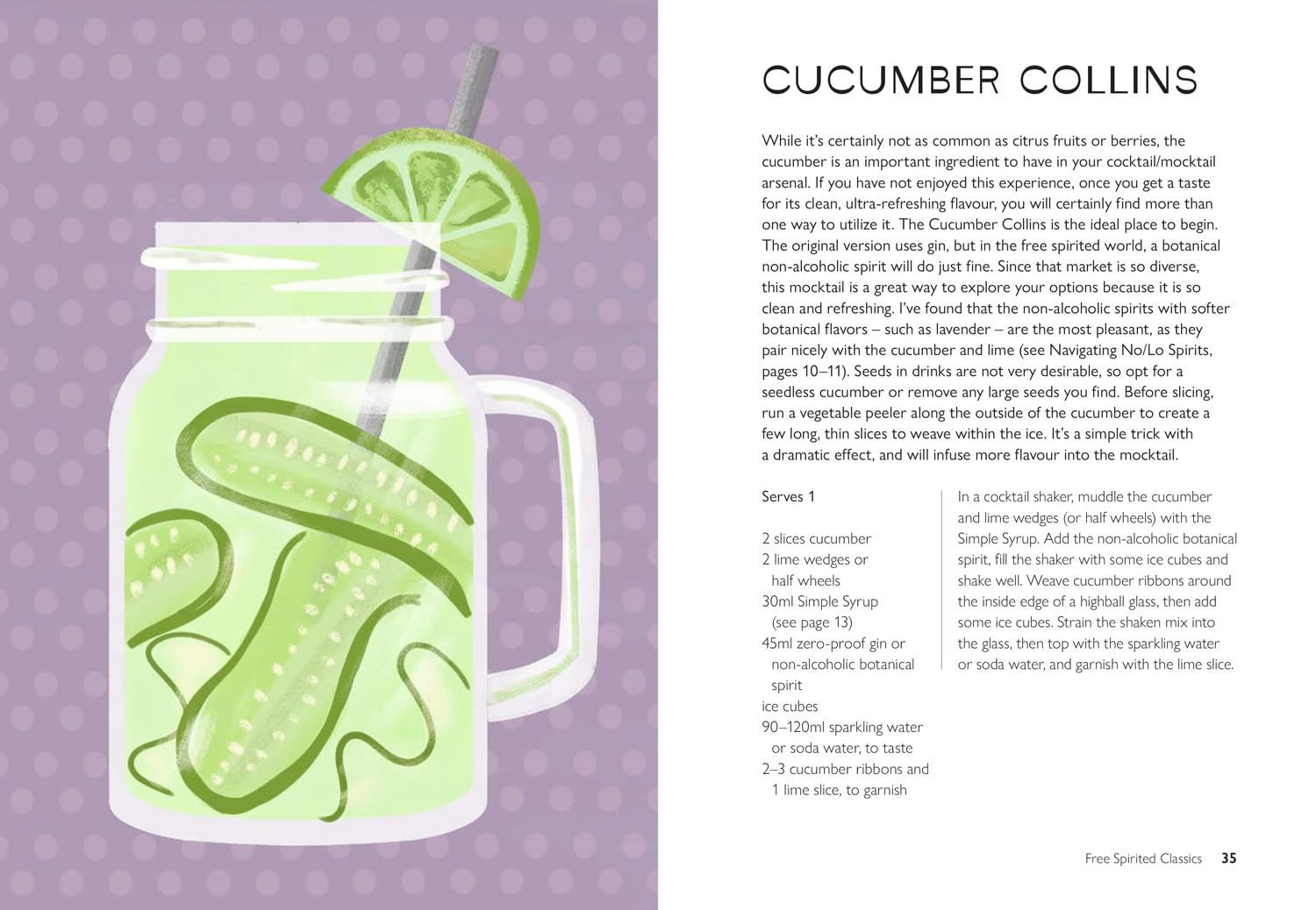 Free Spirited: 60 no & low cocktail recipes for the sober curious (Colleen Graham)