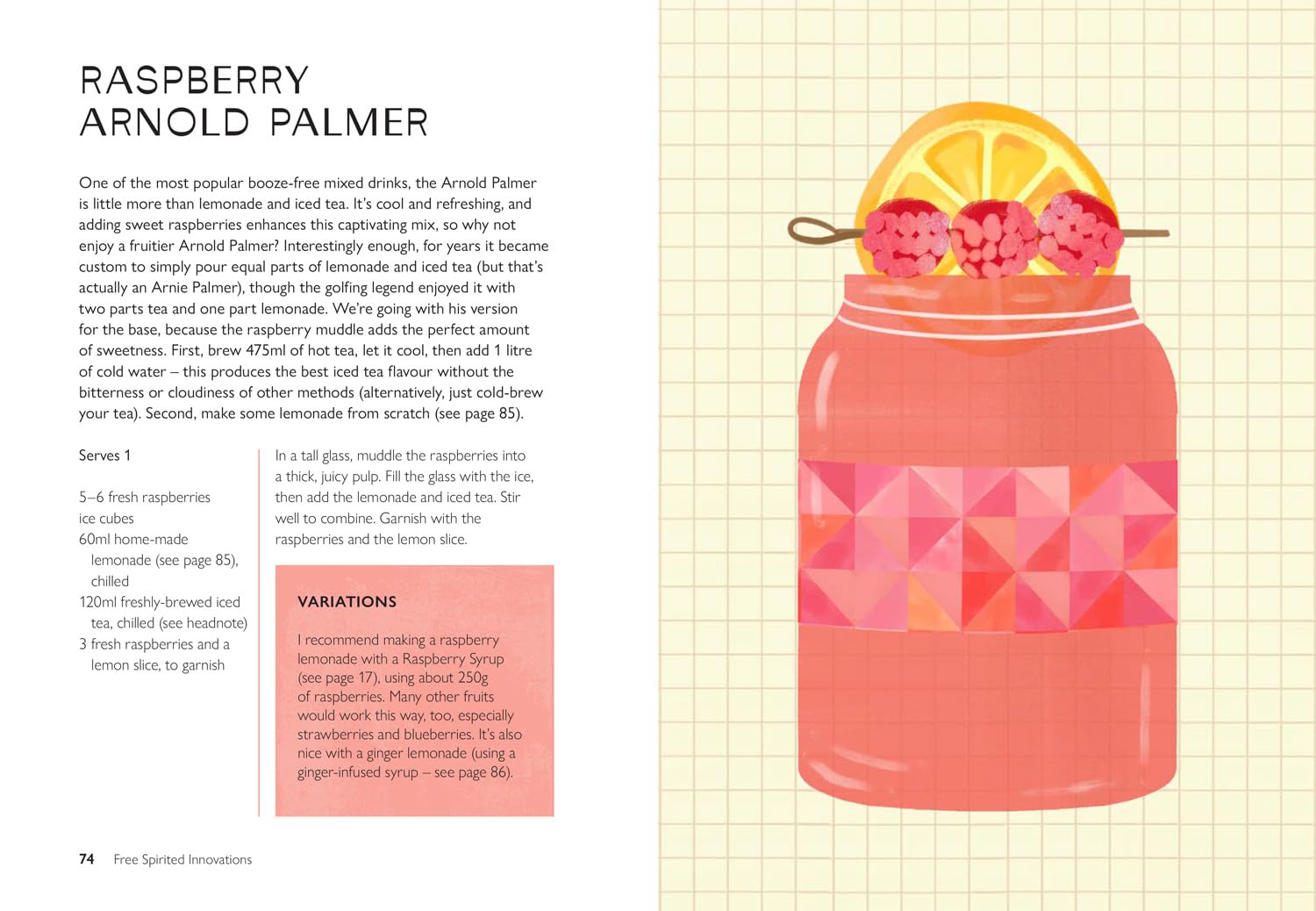 Free Spirited: 60 no & low cocktail recipes for the sober curious (Colleen Graham)