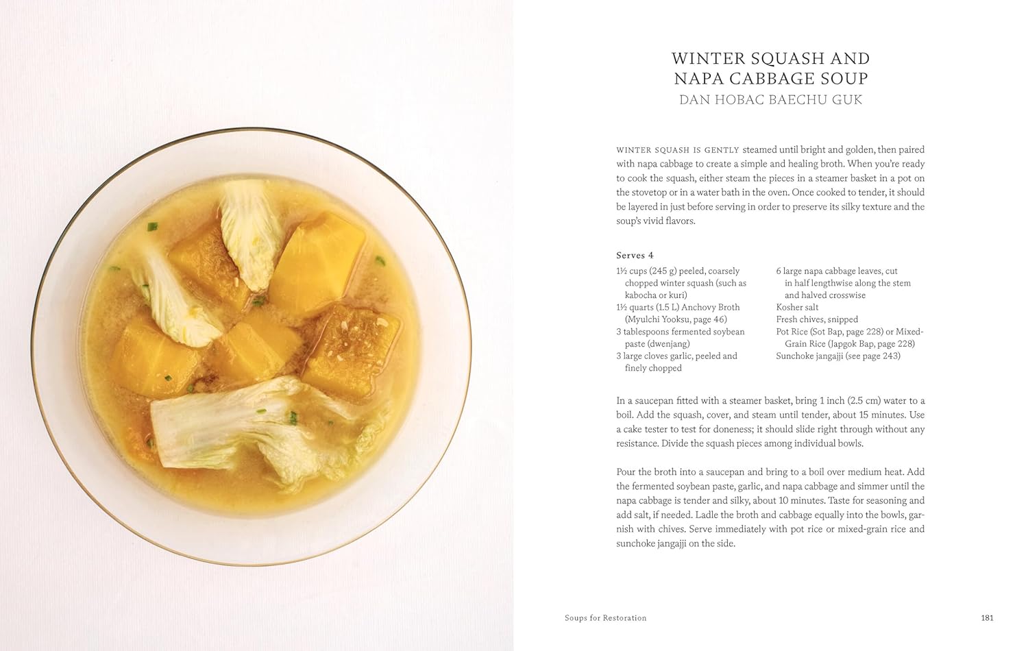 *Pre-order* Korean Soups: Korean Soups: Recipes for Soups and Stews That Nourish, Restore, and Delight (Clara Lee, Eddo Kim) *Signed*