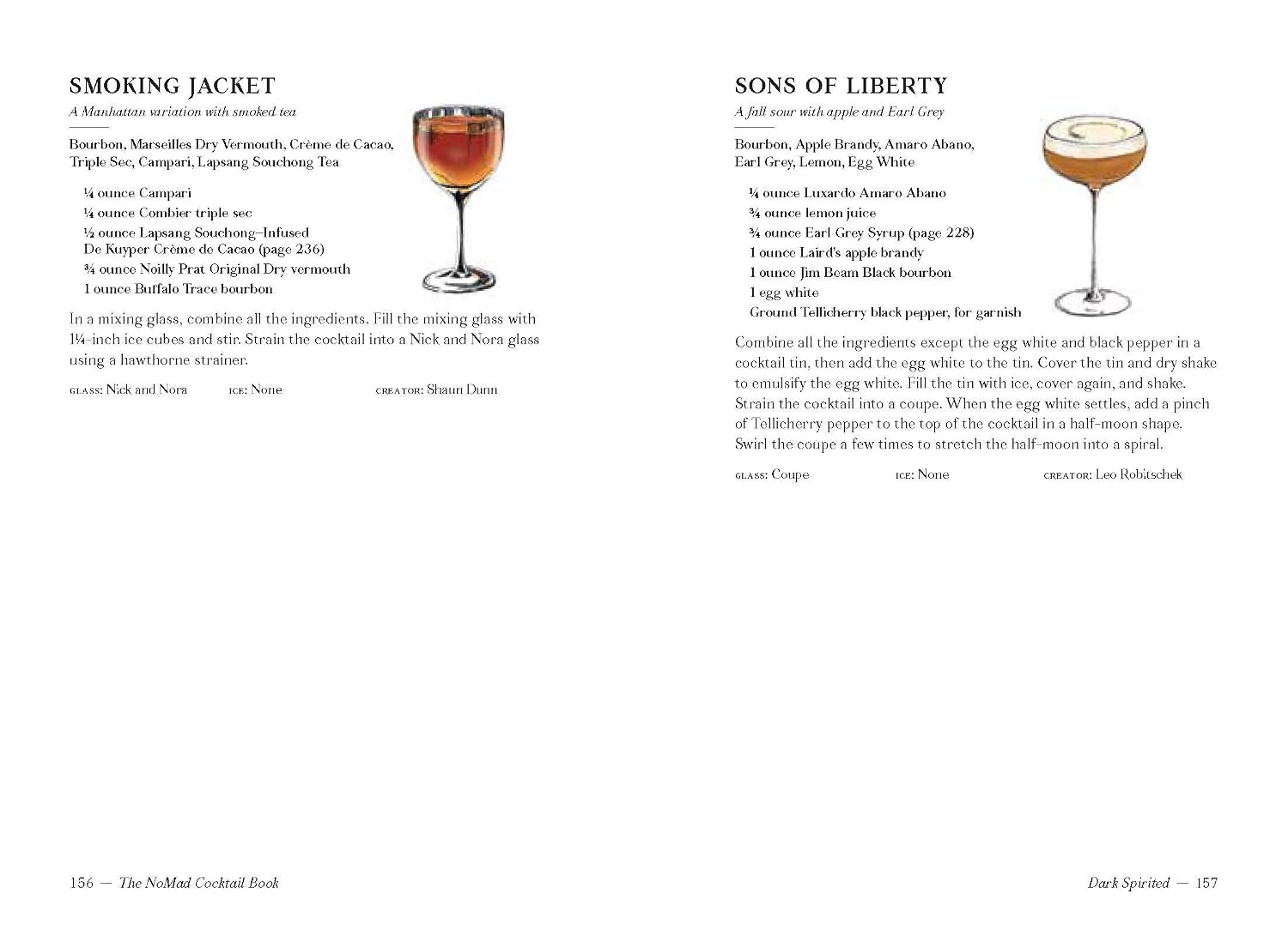 The NoMad Cocktail Book (Leo Robitschek)