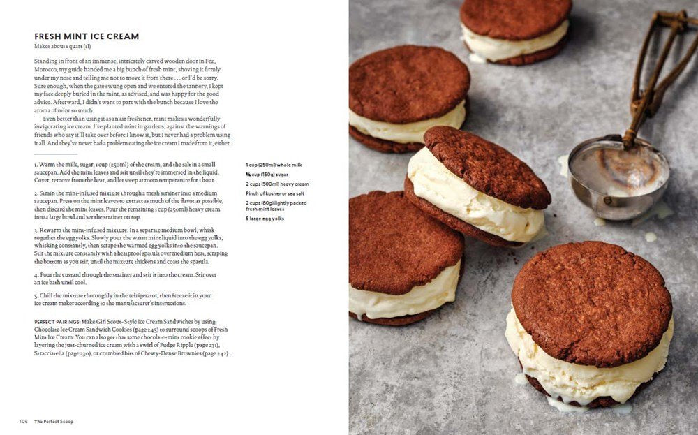 The Perfect Scoop, Revised and Updated: 200 Recipes for Ice Creams, Sorbets, Gelatos, Granitas, and Sweet Accompaniments (David Lebovitz) *Signed*
