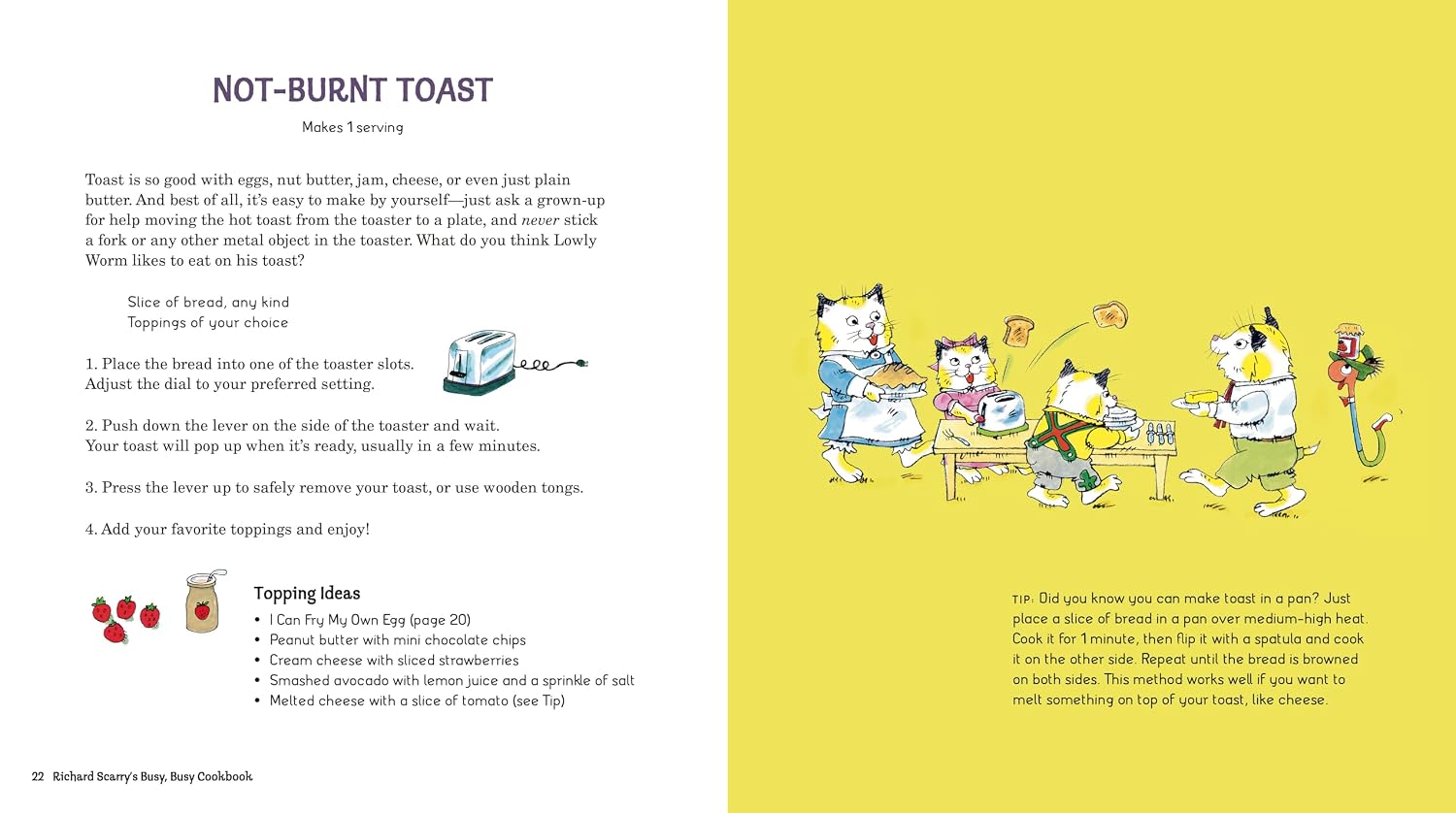 *Pre-order* Richard Scarry's Busy, Busy Cookbook: Fun and Simple Recipes for Chefs of All Ages (Richard Scarry)