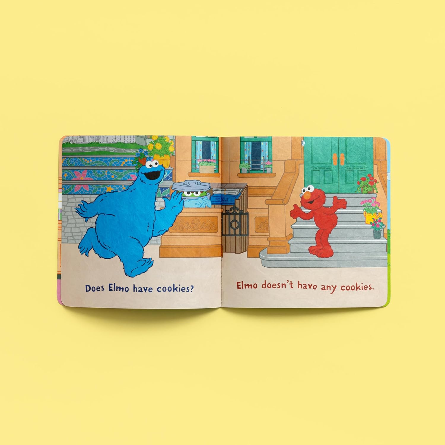 Indestructibles: Sesame Street: Cookie Monster Finds a Snack (Sesame Street)