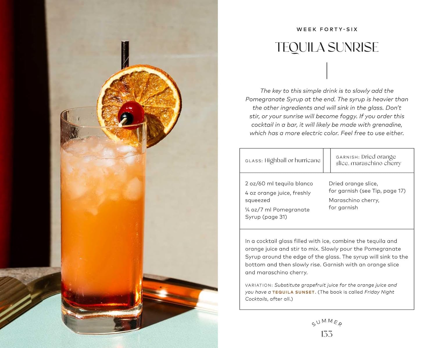 Friday Night Cocktails: 52 Drinks to Welcome Your Weekend (A.J. Dean)