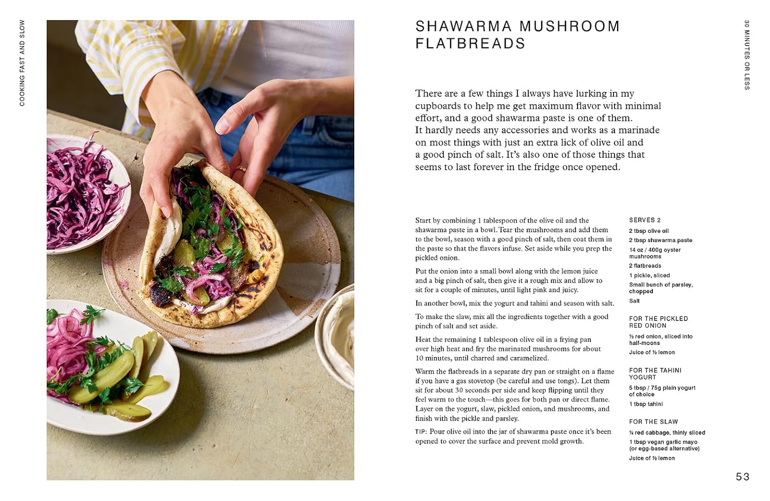 Cooking Fast and Slow: Easy, Comforting, (Mostly) Plant-Based Recipes for Busy People (Natalia Rudin) *Signed*