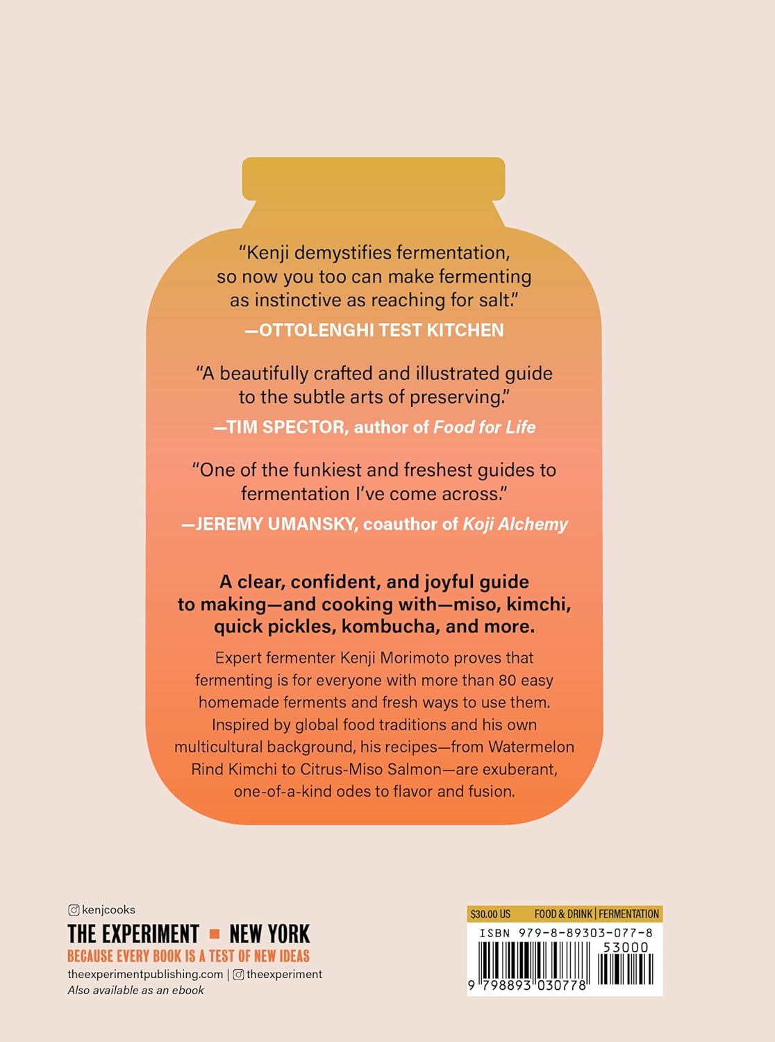 Ferment: Simple Recipes from My Multicultural Kitchen (Kenji Morimoto)