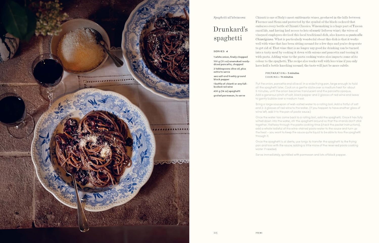 Winter in Tuscany: Cozy Recipes and the Quanto Basta Way (Amber Guinness)