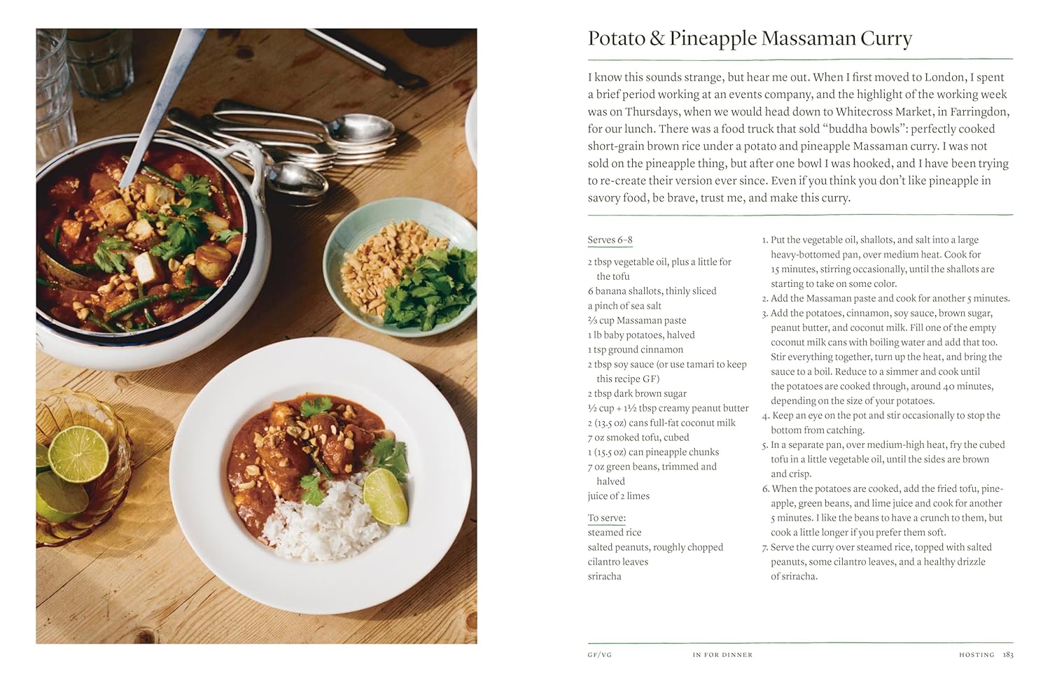 In for Dinner: 101 Delicious, Affordable Recipes to Share (Rosie Kellett) *Signed*