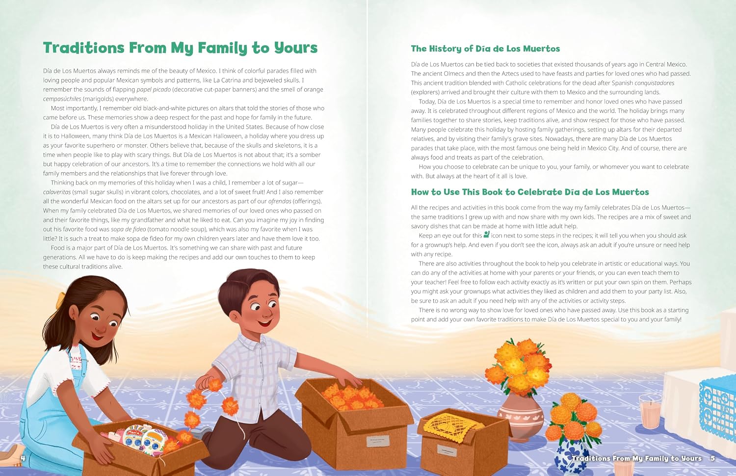 *Pre-order* The Dia de Los Muertos Cookbook: Recipes and Activities for Kids and Families to Celebrate (Andrea Jáuregui De La Torre, Alejandra Barajas)