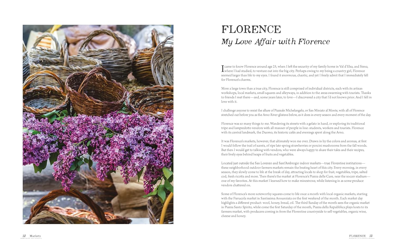 *Damaged* From the Markets of Tuscany: A Collection of Traditional, Seasonal Recipes (Giulia Scarpaleggia)