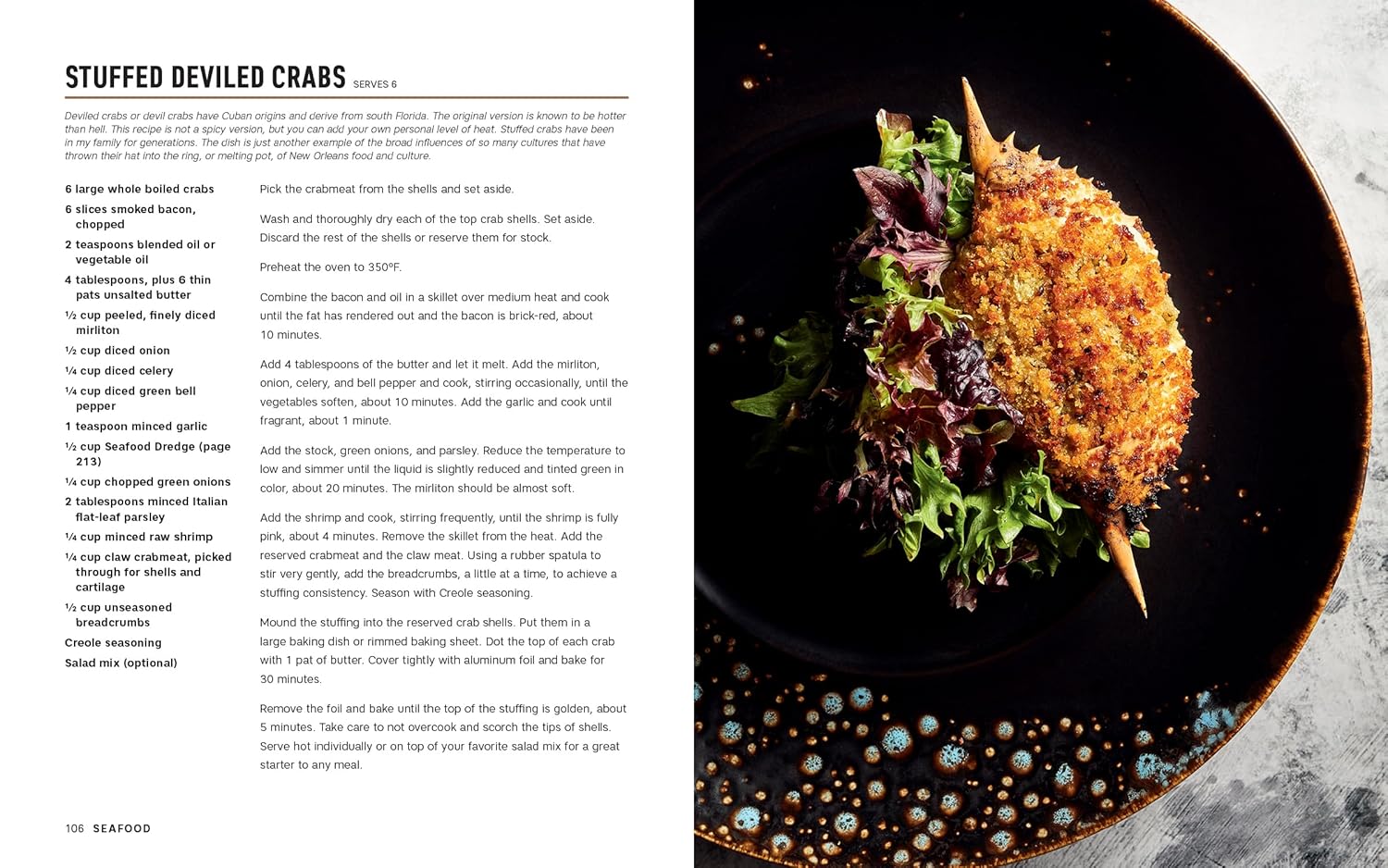 Modern Creole: A Taste of New Orleans Culture and Cuisine Hardcover (Eric Cook)